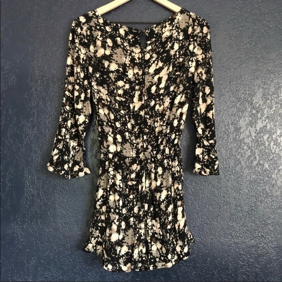 Free People All The Right Ruffles Floral Romper - Picture 3 of 6